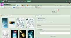 Desktop Screenshot of orcalady249.deviantart.com