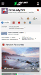 Mobile Screenshot of orcalady249.deviantart.com