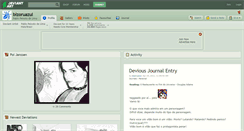 Desktop Screenshot of bizoruazul.deviantart.com