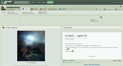 Desktop Screenshot of marleawarlea.deviantart.com
