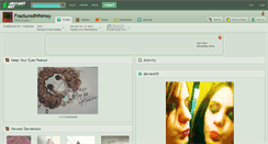 Desktop Screenshot of fracturedwhimsy.deviantart.com