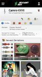 Mobile Screenshot of camro-xxvii.deviantart.com