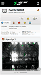 Mobile Screenshot of bassgitarist.deviantart.com