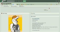 Desktop Screenshot of dancingmadkefka.deviantart.com