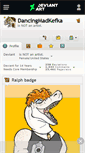Mobile Screenshot of dancingmadkefka.deviantart.com