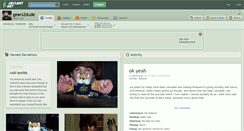 Desktop Screenshot of gears2dude.deviantart.com