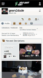 Mobile Screenshot of gears2dude.deviantart.com