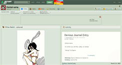 Desktop Screenshot of hentai-sama.deviantart.com