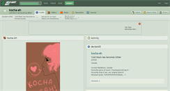 Desktop Screenshot of kocha-ah.deviantart.com