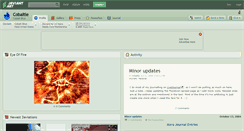 Desktop Screenshot of cobaltie.deviantart.com
