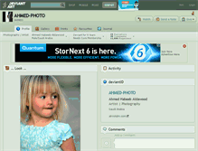 Tablet Screenshot of ahmed-photo.deviantart.com