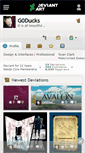 Mobile Screenshot of g0ducks.deviantart.com