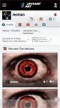 Mobile Screenshot of leoisso.deviantart.com