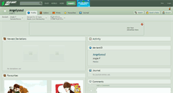 Desktop Screenshot of angelysoul.deviantart.com