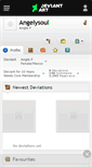 Mobile Screenshot of angelysoul.deviantart.com