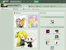 Tablet Screenshot of deidara-hidanfc.deviantart.com