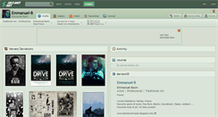 Desktop Screenshot of emmanuel-b.deviantart.com