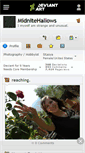 Mobile Screenshot of midnitehallows.deviantart.com