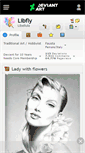 Mobile Screenshot of libfly.deviantart.com