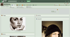 Desktop Screenshot of darthhoney.deviantart.com