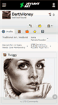 Mobile Screenshot of darthhoney.deviantart.com