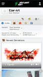 Mobile Screenshot of ezar-art.deviantart.com