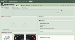 Desktop Screenshot of bastila-shan-club.deviantart.com