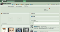 Desktop Screenshot of having-l-a-l-ball.deviantart.com