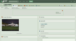 Desktop Screenshot of lupus-alpha.deviantart.com