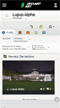 Mobile Screenshot of lupus-alpha.deviantart.com