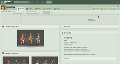 Desktop Screenshot of glugaflug.deviantart.com