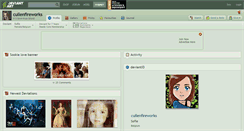 Desktop Screenshot of cullenfireworks.deviantart.com