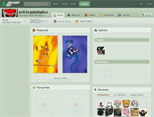 Tablet Screenshot of evil-in-pokeballs.deviantart.com