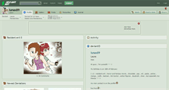 Desktop Screenshot of lunax89.deviantart.com