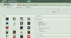 Desktop Screenshot of dijitalpark.deviantart.com