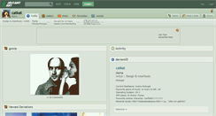Desktop Screenshot of catkat.deviantart.com