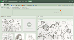 Desktop Screenshot of mus1969.deviantart.com