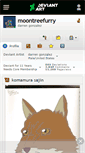Mobile Screenshot of moontreefurry.deviantart.com