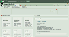 Desktop Screenshot of eulogio-c-bonfanti.deviantart.com
