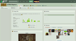 Desktop Screenshot of lotro-players.deviantart.com