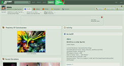 Desktop Screenshot of alera.deviantart.com