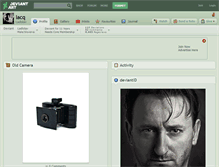 Tablet Screenshot of lacq.deviantart.com