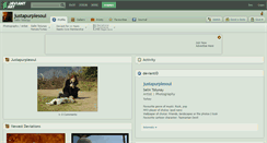 Desktop Screenshot of justapurplesoul.deviantart.com