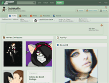 Tablet Screenshot of gothmuffin.deviantart.com