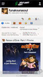 Mobile Screenshot of funakounasoul.deviantart.com