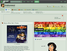 Tablet Screenshot of funakounasoul.deviantart.com