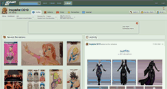 Desktop Screenshot of inuyasha13010.deviantart.com