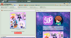 Desktop Screenshot of la-emperatriz.deviantart.com