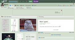 Desktop Screenshot of kh-x-3.deviantart.com