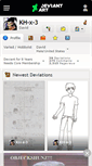 Mobile Screenshot of kh-x-3.deviantart.com